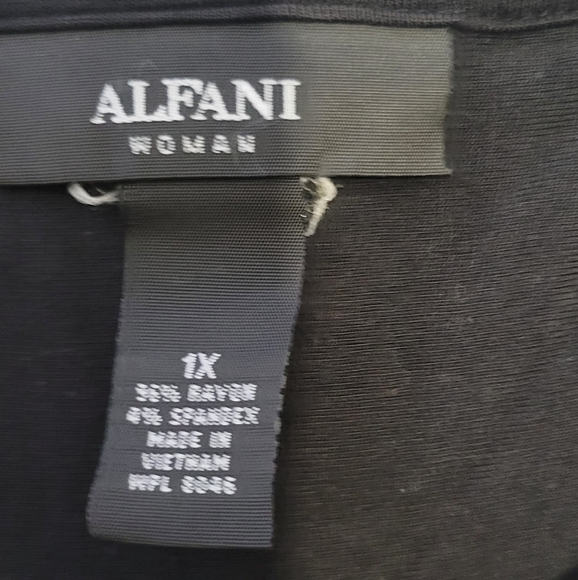 Alfani Short Sleeve Shirt Size 1x - Picture 2 of 3